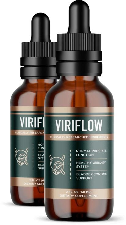 ViriFlow natural prostate health supplement for better urinary flow support