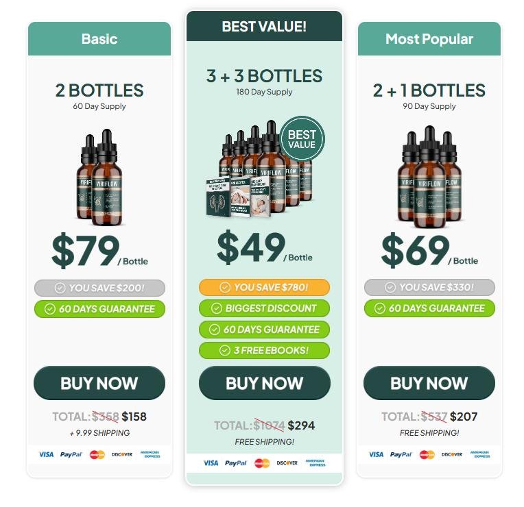 Unlock Official Savings on Your ViriFlow Order